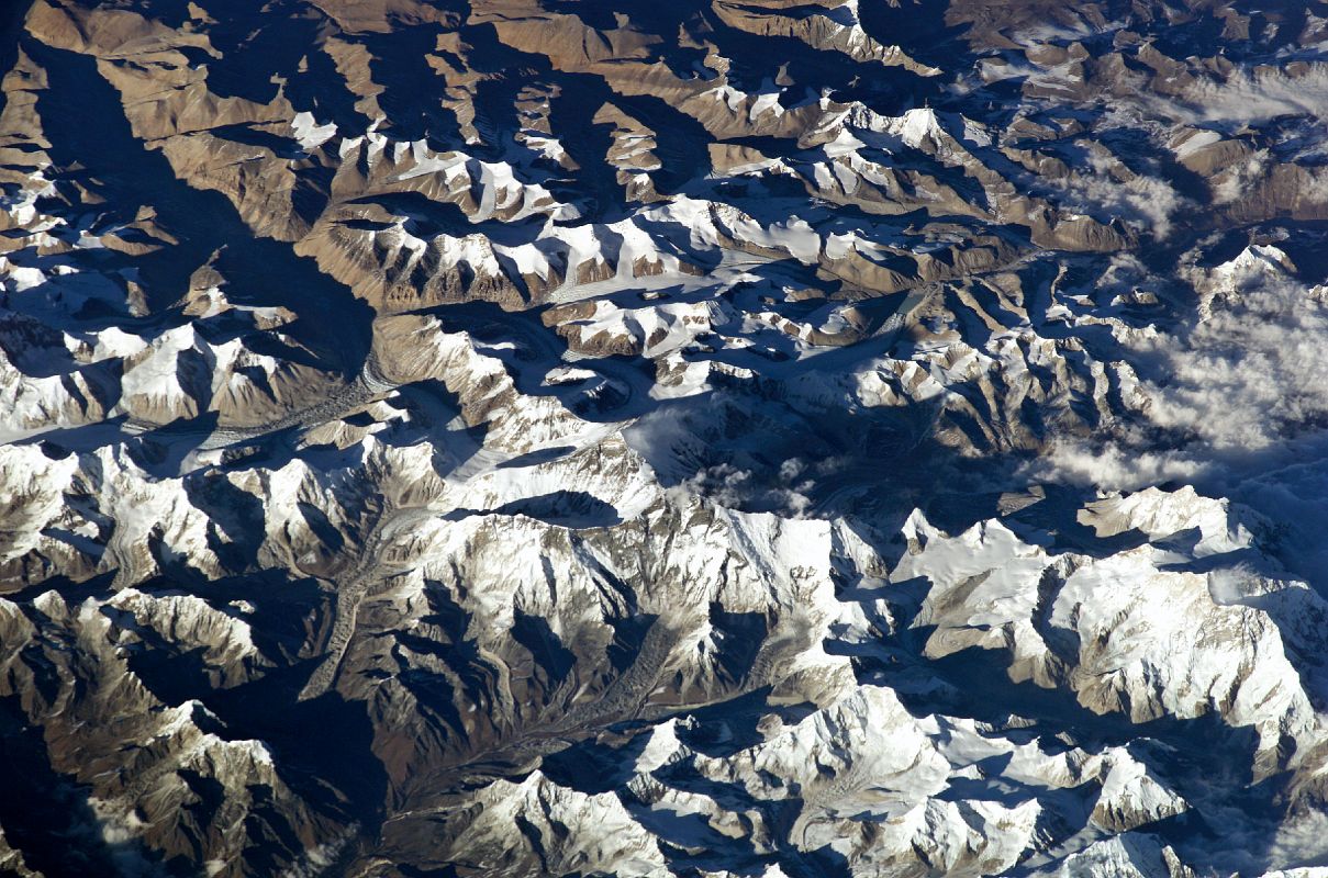 Nasa 1 ISS008-E-6149 Pumori, Nuptse, Everest, Lhotse, Makalu From South